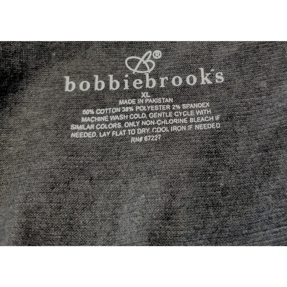 Bobbie Brooks Tank Top Pjs Sleepwear Womens XL Gray White Graphic Love Print - Picture 3 of 7